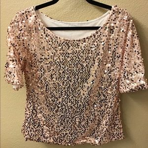 Sequin shirt
